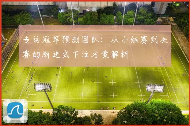专访冠军预测团队：从小组赛到决赛的渐进式下注方案解析