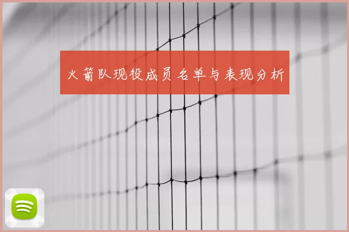 火箭队现役成员名单与表现分析