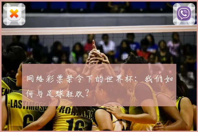 网络彩票禁令下的世界杯：我们如何与足球狂欢？