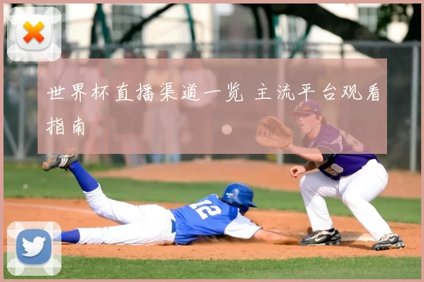 世界杯直播渠道一览 主流平台观看指南