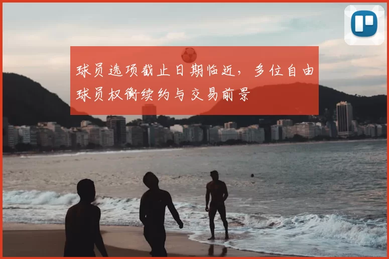 球员选项截止日期临近，多位自由球员权衡续约与交易前景